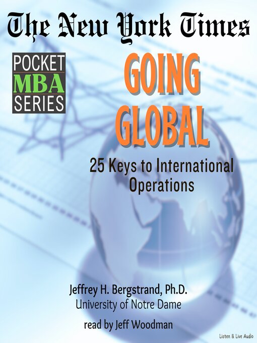 Title details for Going Global by Jeffrey H. Bergstrand Ph.D. - Available